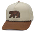 Prime CSI Water Repellent Stone Brown Cap Black Bear