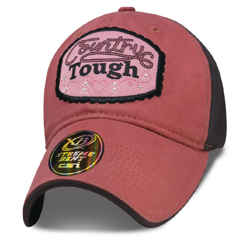 Xtreme Bent: Country Tough Ladies Pink / Charcoal