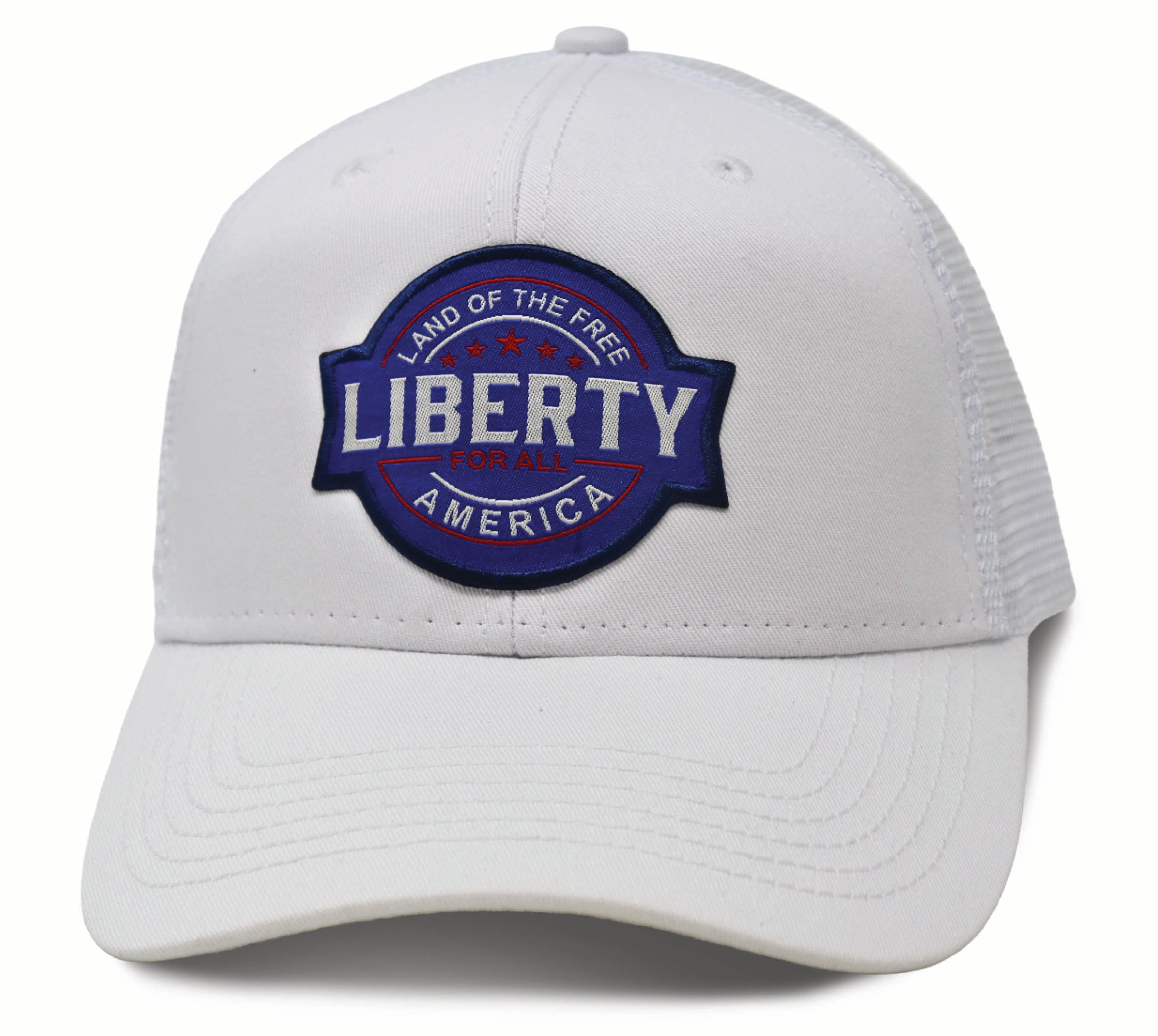 Liberty America White Cap