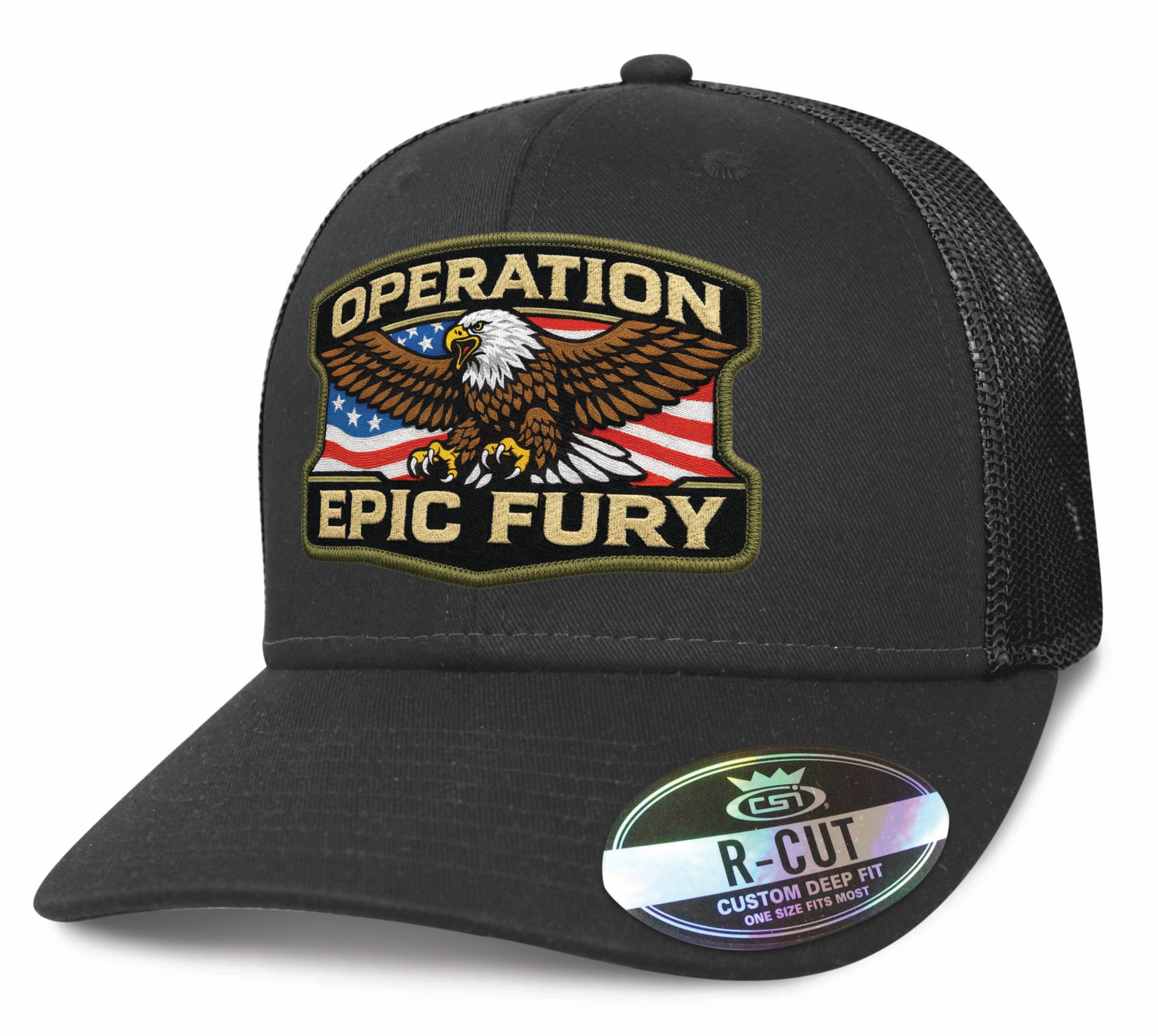 Operation Epic Fury Eagle Surprise Black Cap